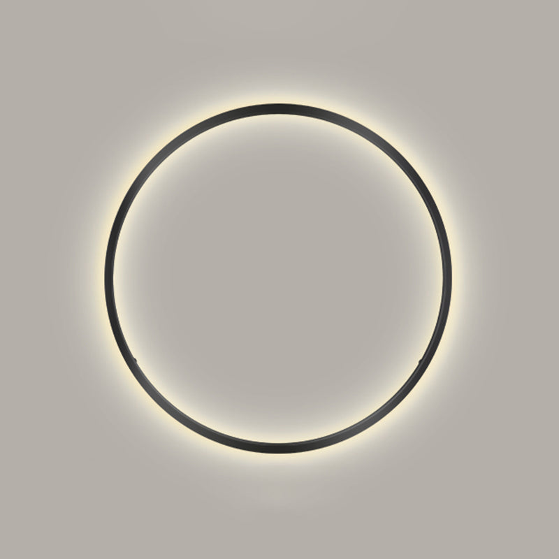 Runde Schatten Metall Wandleuchter moderner Stil mit einem leichten Wand montiertes Licht