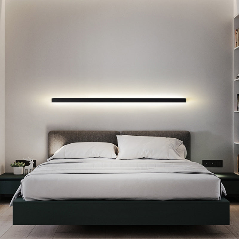 Linearer Schatten Metall Wandleuchter moderner Stil mit einem leichten Wand montiertes Licht