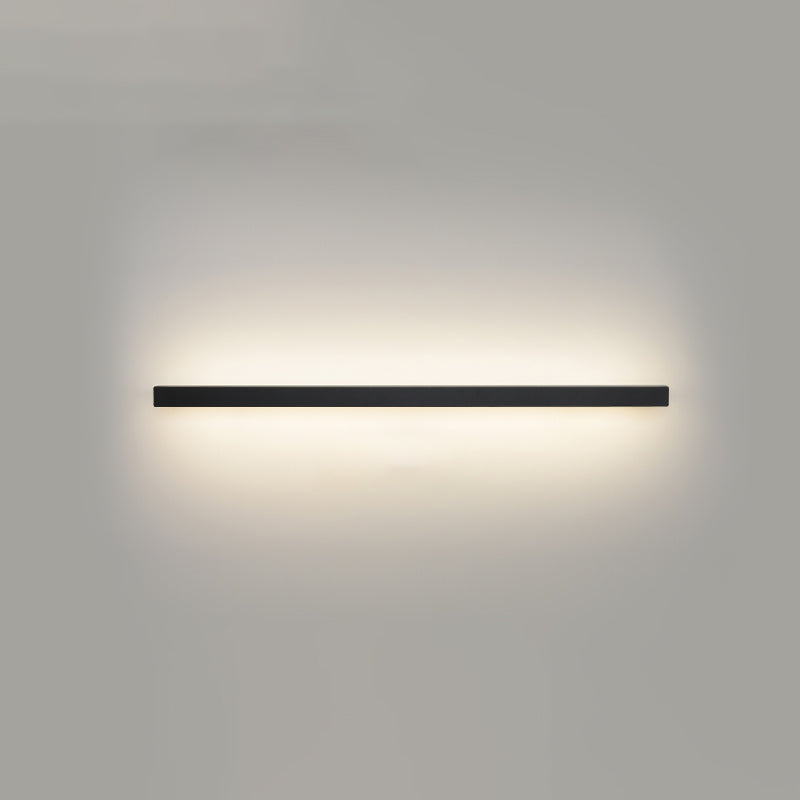 Linearer Schatten Metall Wandleuchter moderner Stil mit einem leichten Wand montiertes Licht