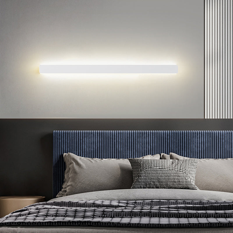 Linearer Schatten Metall Wandleuchter moderner Stil mit einem leichten Wand montiertes Licht