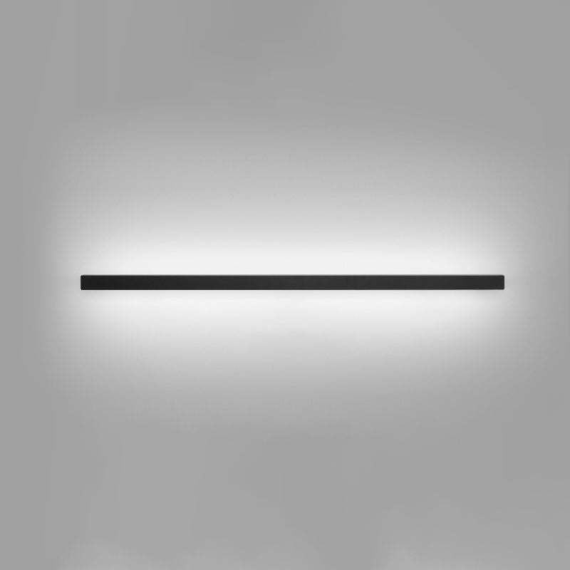 Linearer Schatten Metall Wandleuchter moderner Stil mit einem leichten Wand montiertes Licht