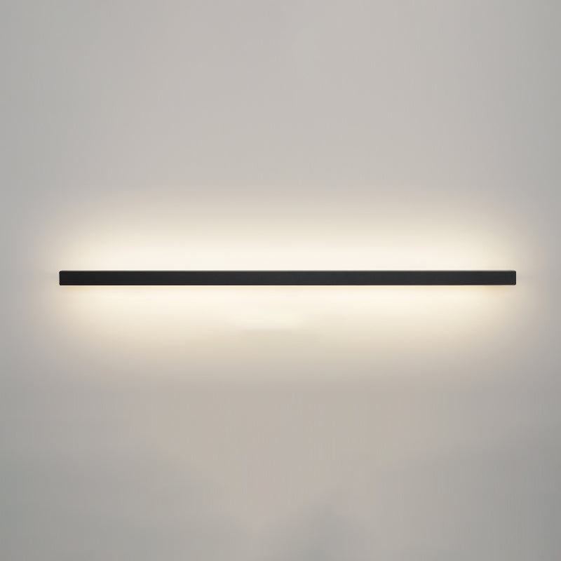 Linearer Schatten Metall Wandleuchter moderner Stil mit einem leichten Wand montiertes Licht