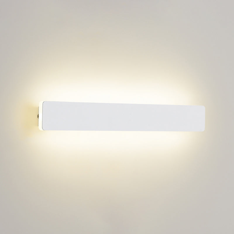 Linearer Schatten Metall Wandleuchter moderner Stil mit einem leichten Wand montiertes Licht