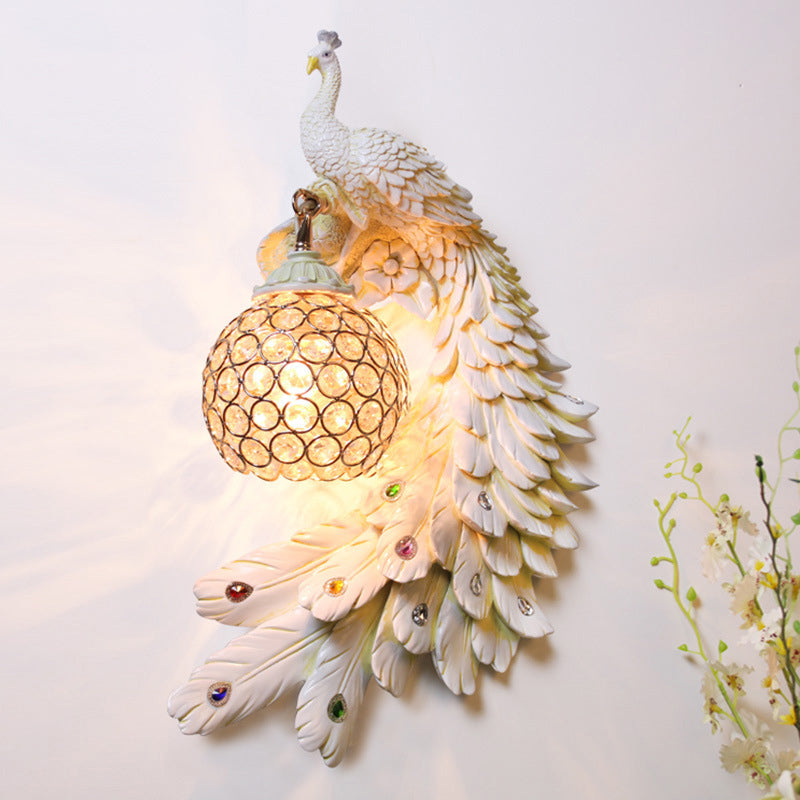 1 lampade a parete a sfera leggera applique in stile moderno