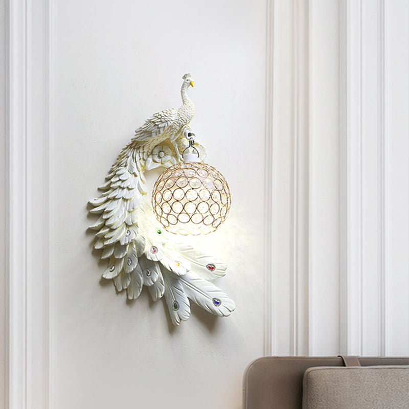 1 lampade a parete a sfera leggera applique in stile moderno