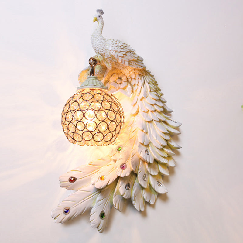 1 lampade a parete a sfera leggera applique in stile moderno