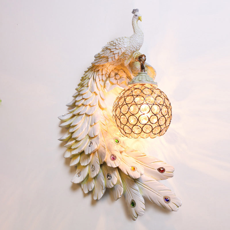 1 lampade a parete a sfera leggera applique in stile moderno