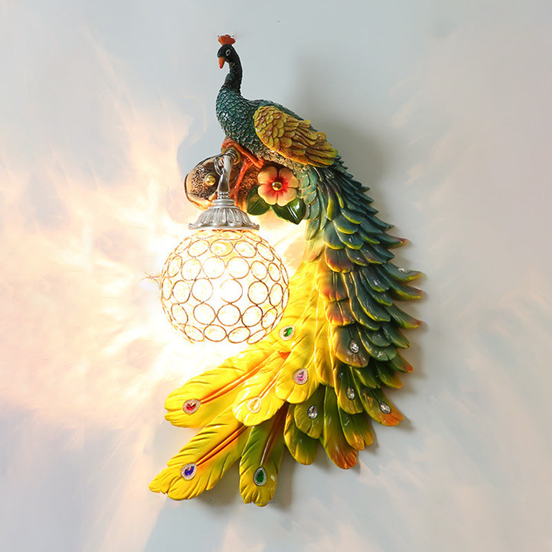 1 lampade a parete a sfera leggera applique in stile moderno
