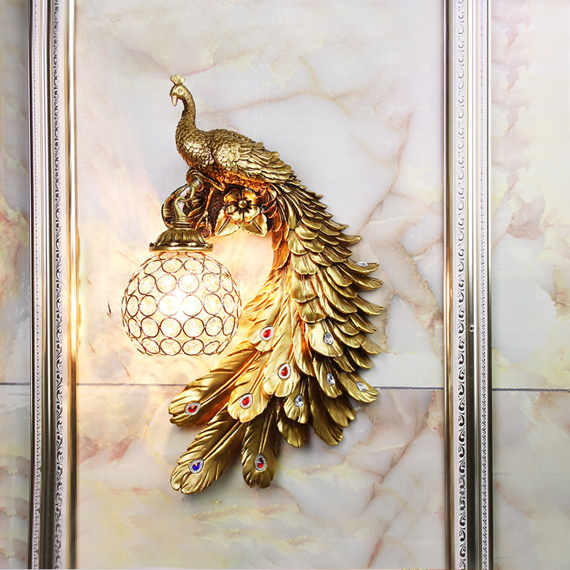 1 lampade a parete a sfera leggera applique in stile moderno