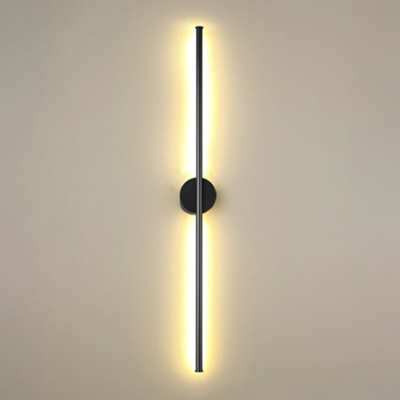 1 Light Linear Wall Sconces Modern Style Metal Wall Mounted Lamps