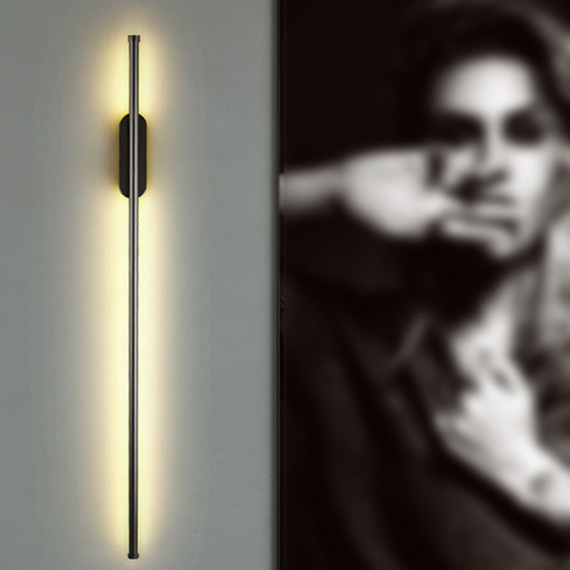 1 Light Linear Wall Sconces Modern Style Metal Wall Mounted Lamps