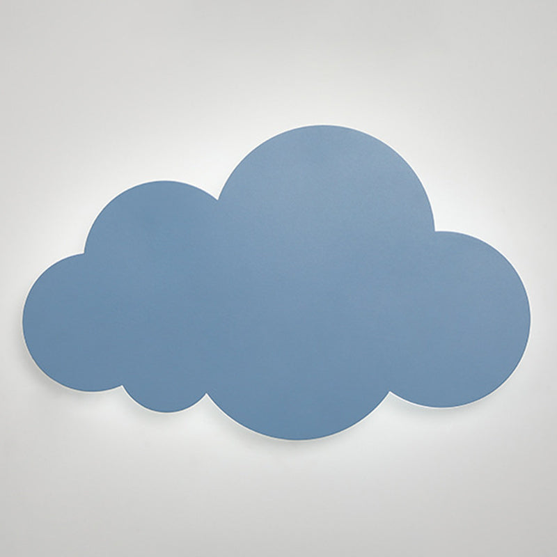 1 appliques murales en forme de nuage clair des lampes murales en métal de style moderne