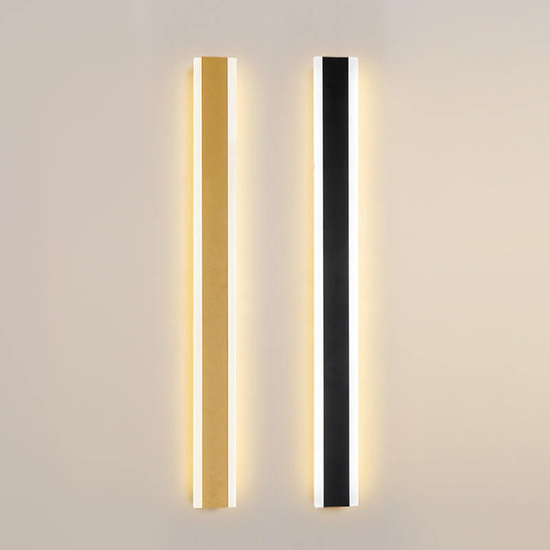 Linearer Schatten Metall Wandleuchter moderner Stil mit einer Lichtwandhalterung Leuchte