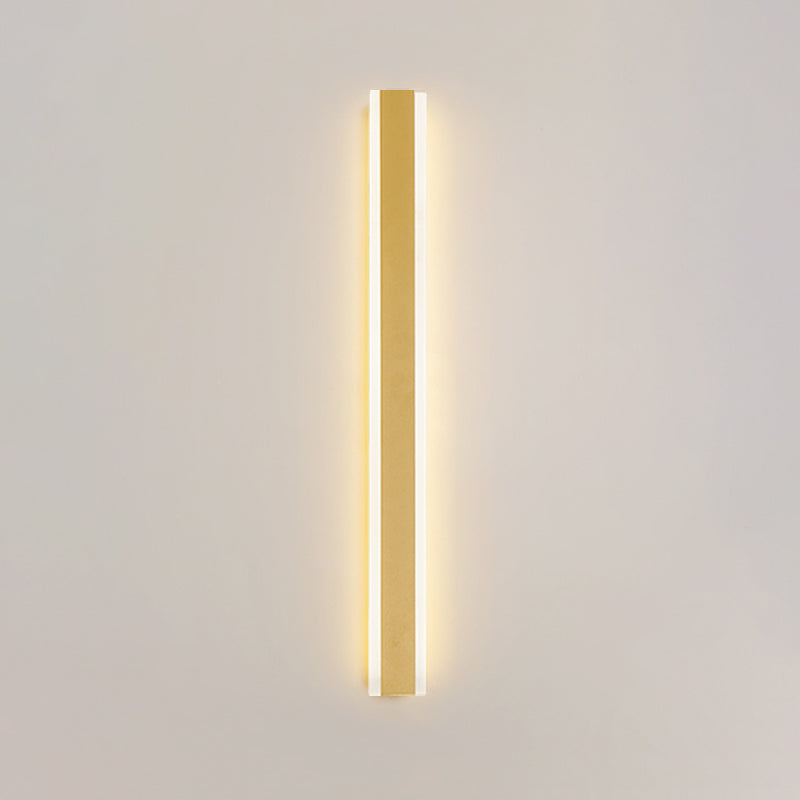 Linearer Schatten Metall Wandleuchter moderner Stil mit einer Lichtwandhalterung Leuchte