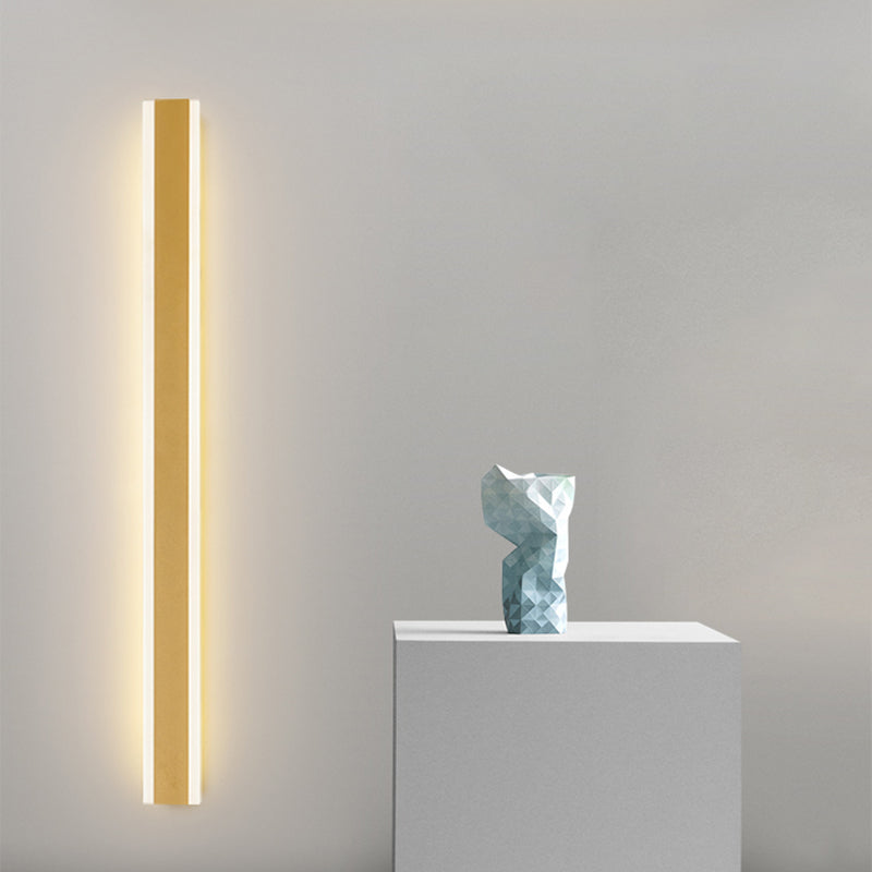 Linearer Schatten Metall Wandleuchter moderner Stil mit einer Lichtwandhalterung Leuchte