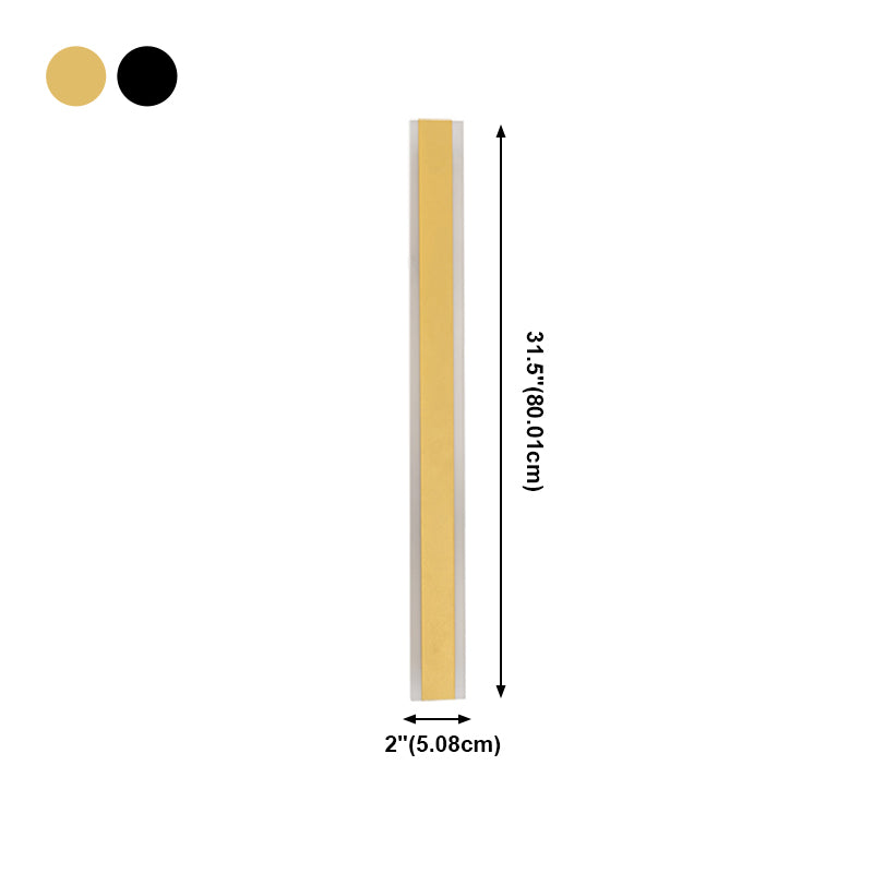 Linearer Schatten Metall Wandleuchter moderner Stil mit einer Lichtwandhalterung Leuchte
