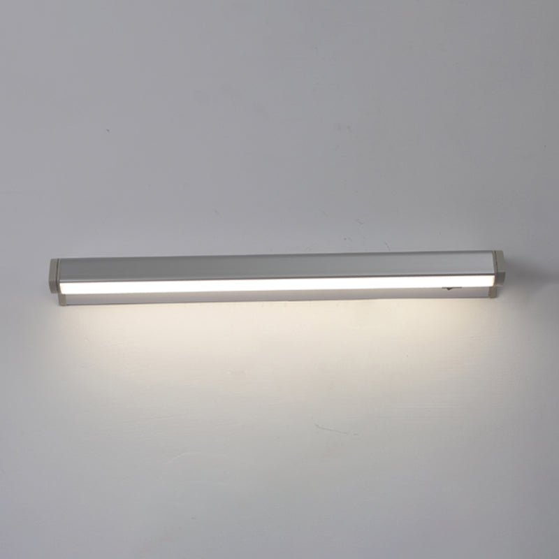 1 lichte lineaire wandwandcontract Moderne stijl metalen wandverlichting voor doucheruimte