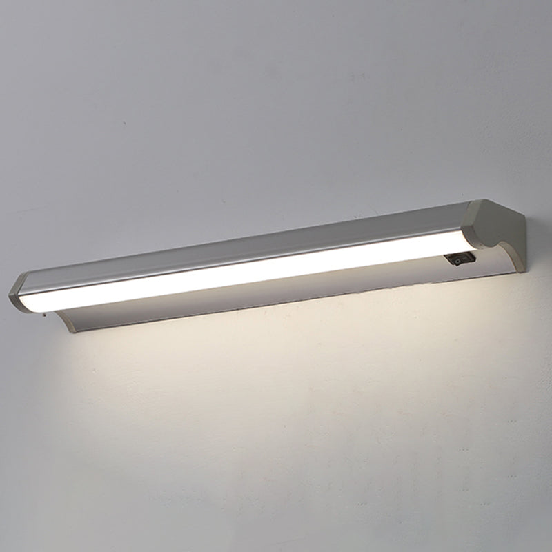 1 lichte lineaire wandwandcontract Moderne stijl metalen wandverlichting voor doucheruimte