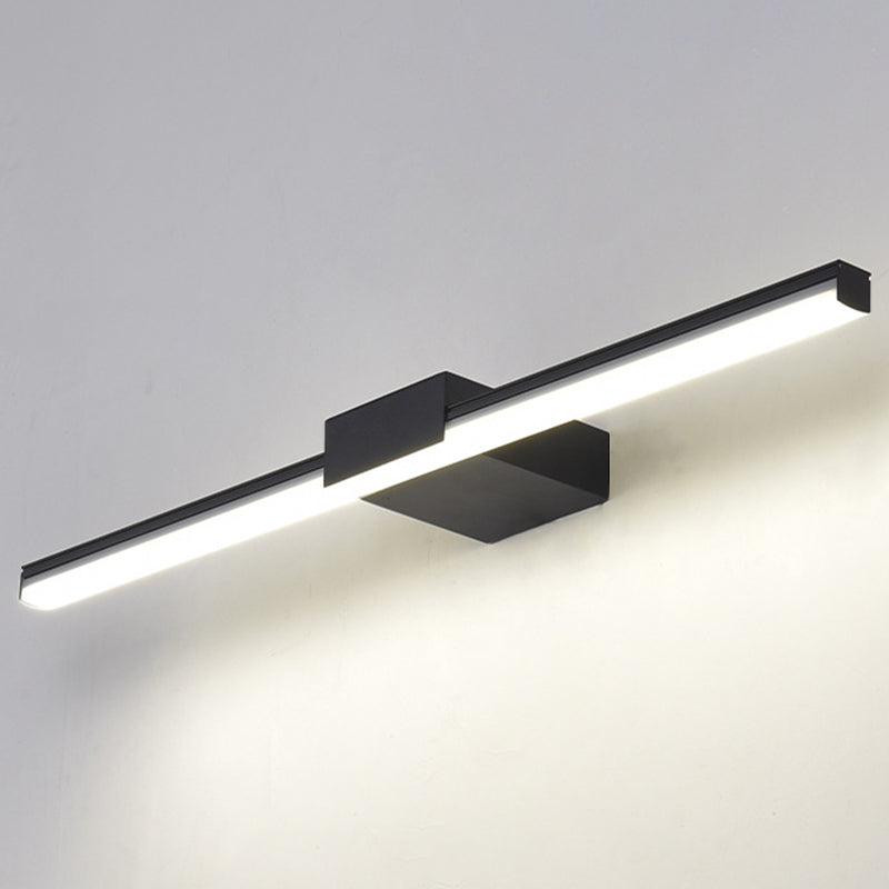 1 Éclairage mural à bande légère de style moderne pour la salle de douche