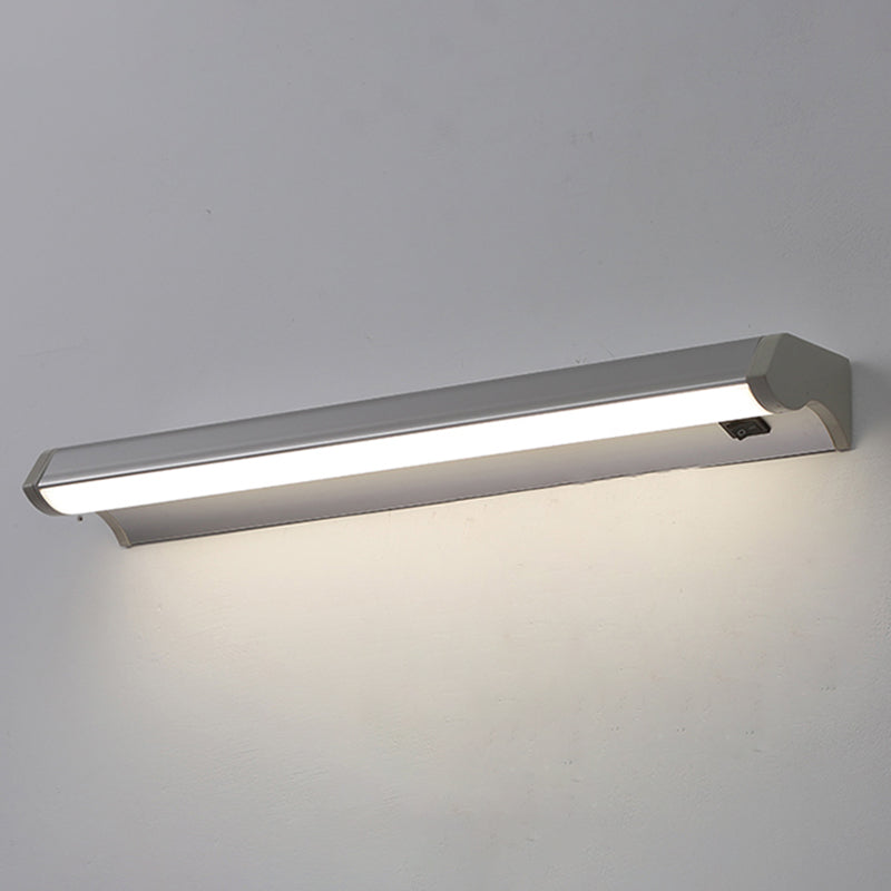 1 Éclairage mural à bande légère de style moderne pour la salle de douche