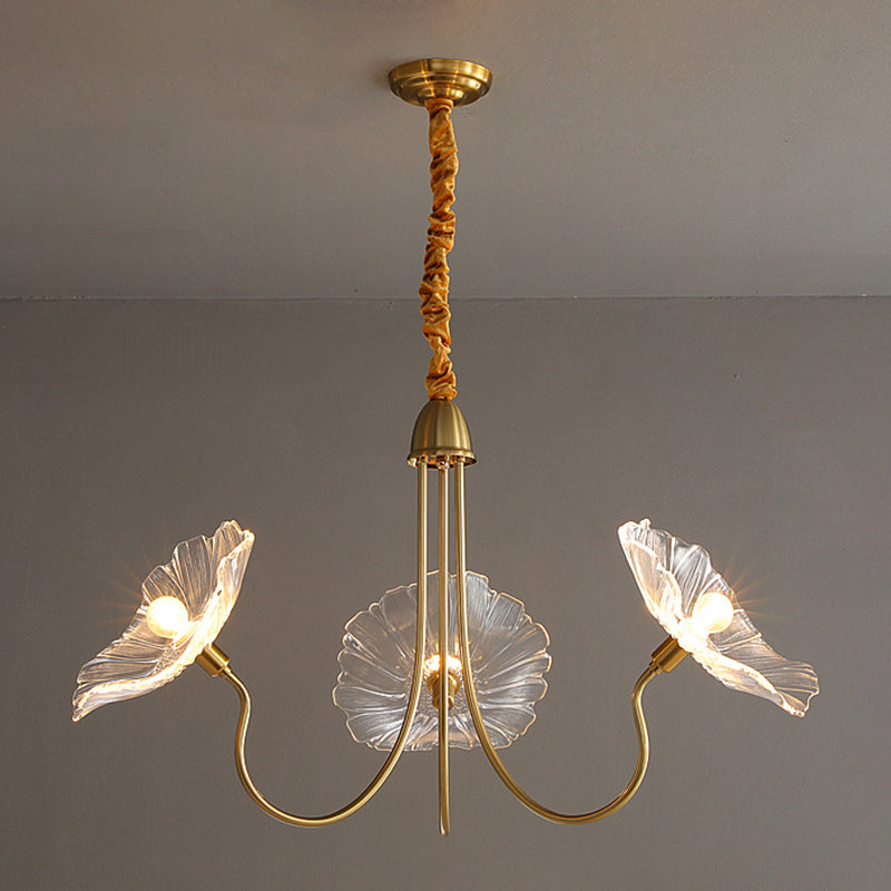 Contemporary Chandelier Simplicity Hanging Lighting Fixture for Sitting Room