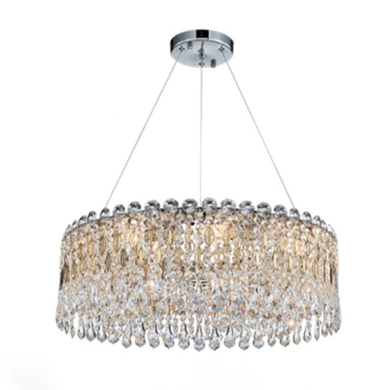 Contemporary Style Geometry Pendant Chandeliers Crystal Chandelier Lighting Fixtures