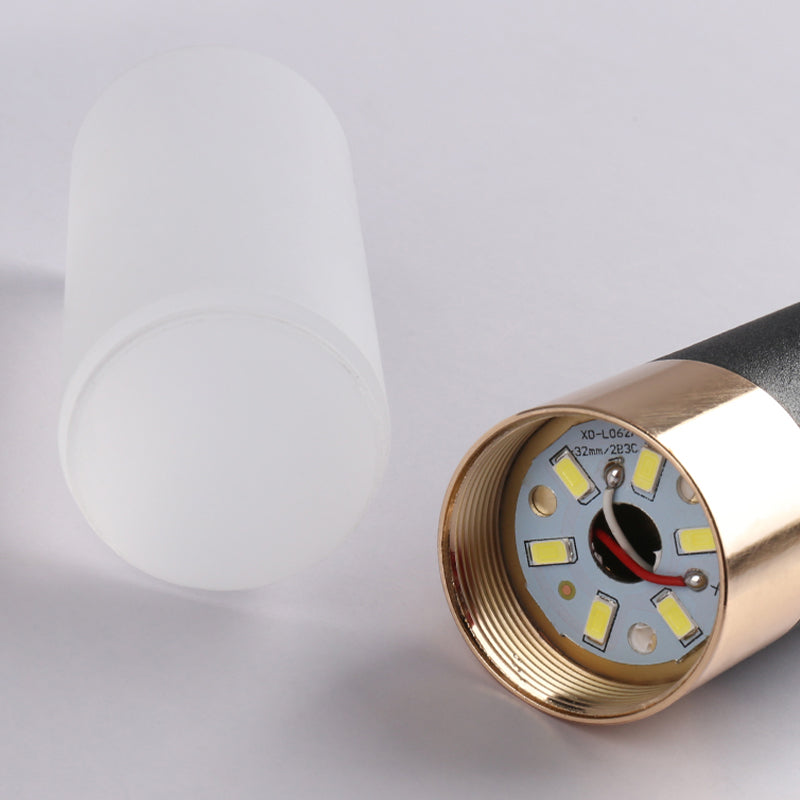 Cylindrical Shape Metal Hanging Lights Modern Style Hanging Light Fixtures