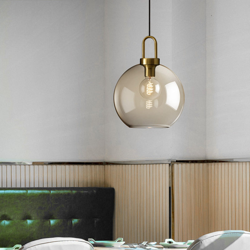 Simplicity Pendant Lighting Fixture Clear Glass Ceiling Pendant Light