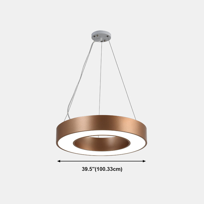 Contemporary Hanging Light Simplicity Pendent Lighting Fixture for Meeting Room