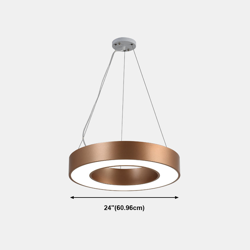 Contemporary Hanging Light Simplicity Pendent Lighting Fixture for Meeting Room