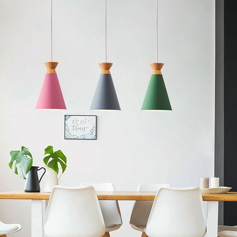 Nordic Hanging Light Colorful Pendant Lighting Fixture for Dining Room