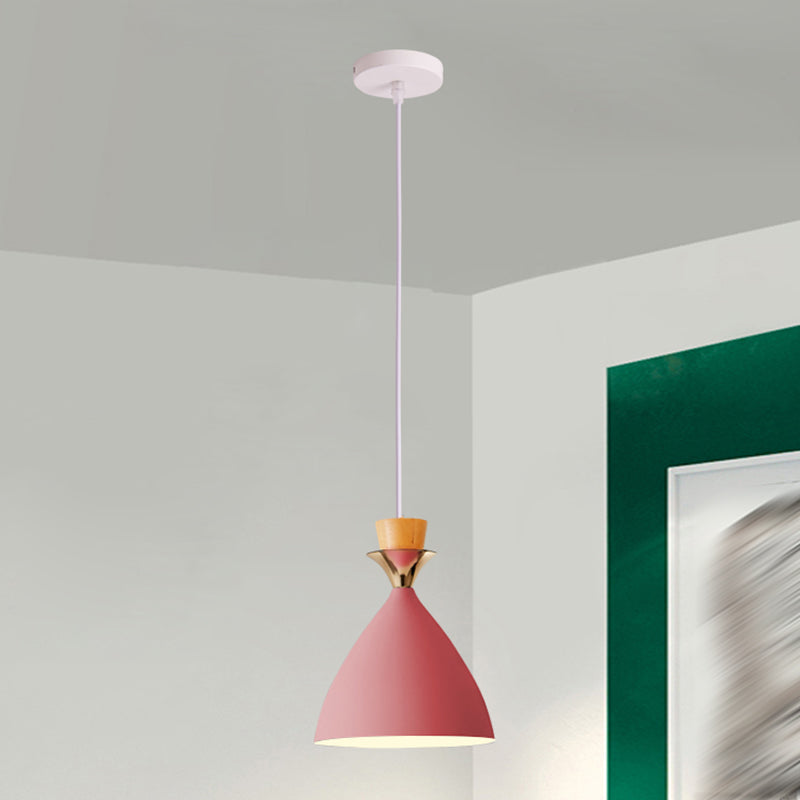 Nordic Hanging Light Colorful Pendant Lighting Fixture for Dining Room