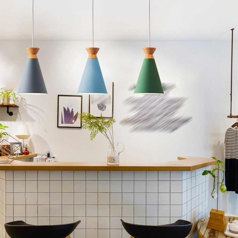 Nordic Hanging Light Colorful Pendant Lighting Fixture for Dining Room