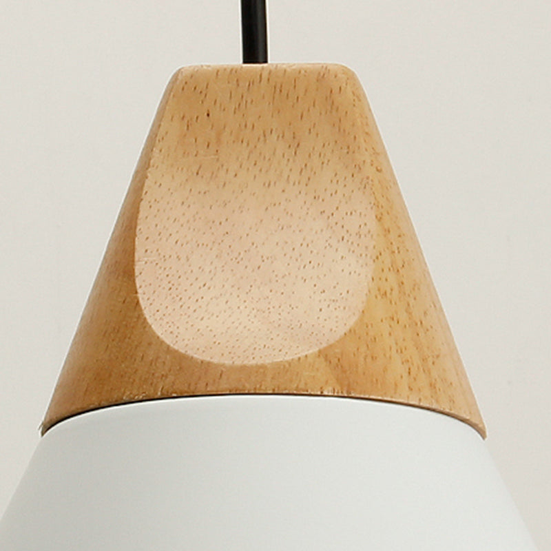 Contemporary Hanging Light Metal Shade Pendent Lighting Fixture for Sitting Room