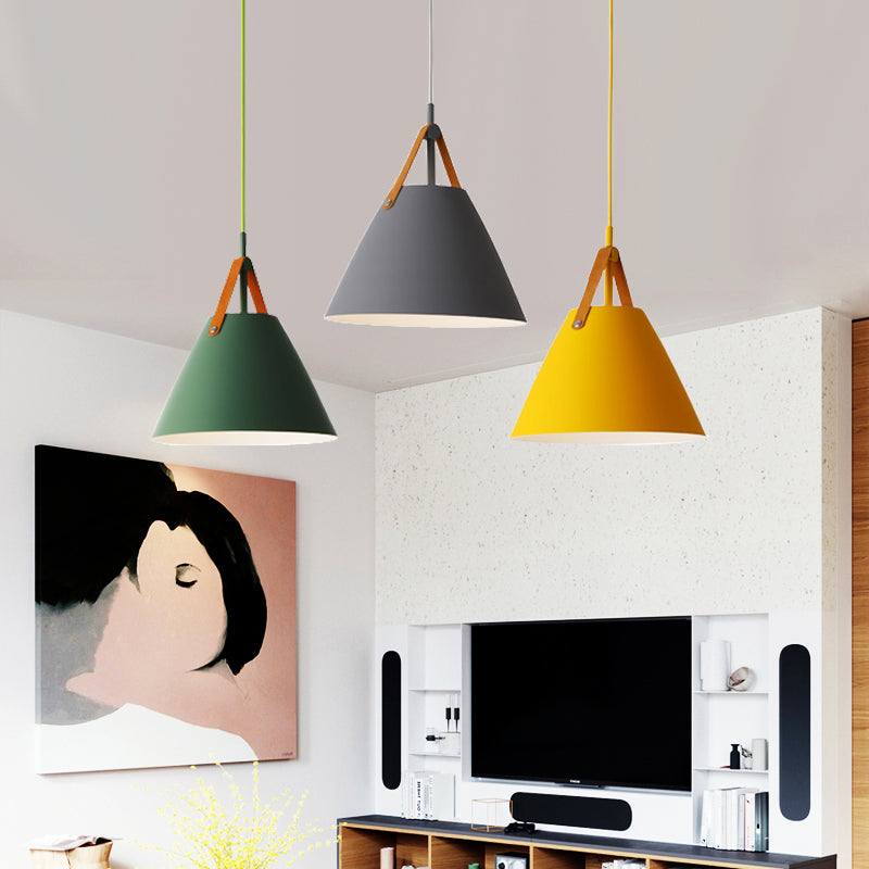 Modern Hanging Light Metal Shade Pendent Lighting Fixture for Dining Room