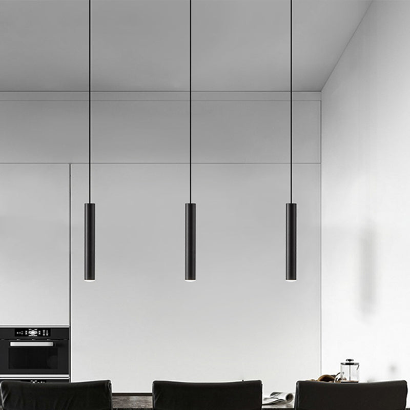 Metal Linear Hanging Lights Modern Style Hanging Mount Fixture for Living Room