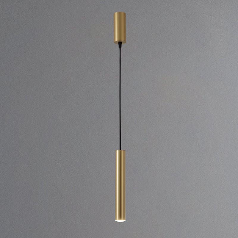 Metal Linear Hanging Lights Modern Style Hanging Mount Fixture for Living Room