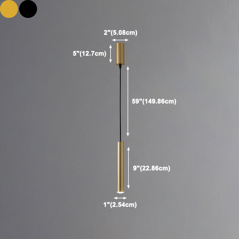 Metal Linear Hanging Lights Modern Style Hanging Mount Fixture for Living Room