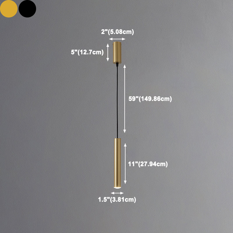 Metal Linear Hanging Lights Modern Style Hanging Mount Fixture for Living Room