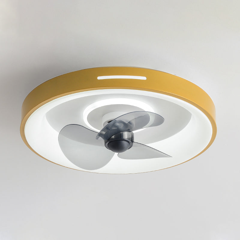 Metal Geometrische Deckenventilator Leuchten Moderne Style 2 Leuchten LED LED LELD