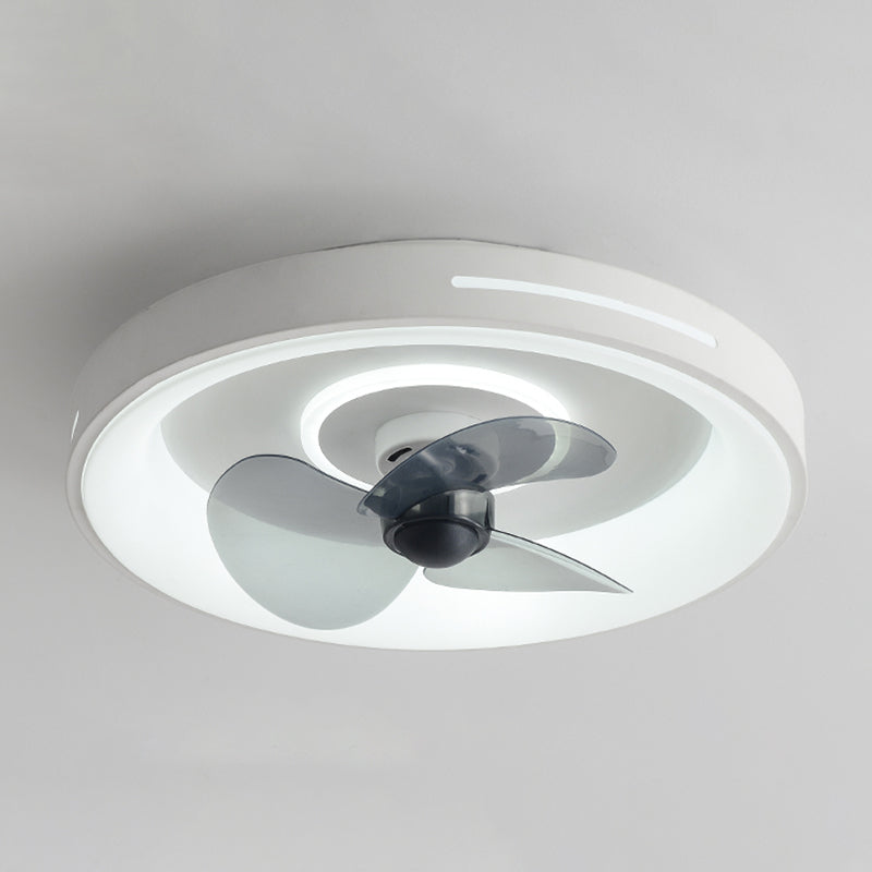 Metal Geometrische Deckenventilator Leuchten Moderne Style 2 Leuchten LED LED LELD