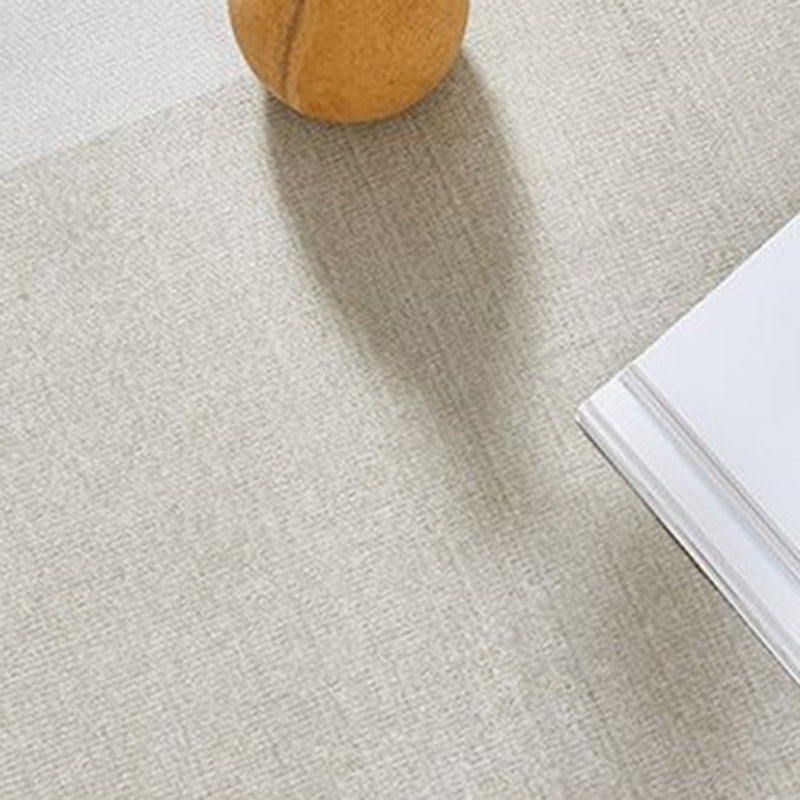 Brauner moderner Teppich Polyester Farbe Stück Teppich waschbarer Innenteppich für Wohnzimmer