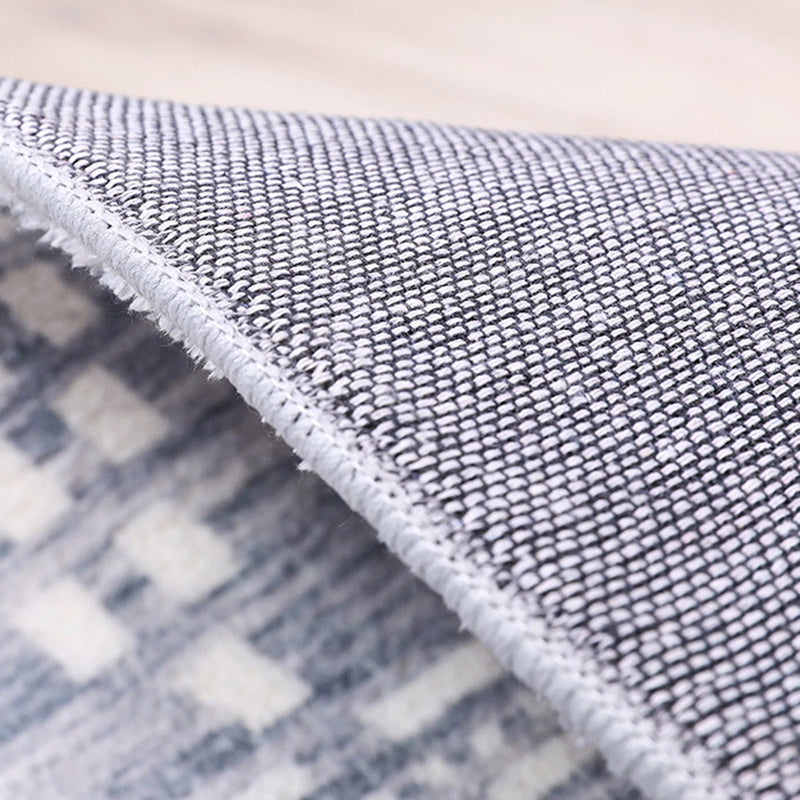 Pink Nordic Teppich Polyester Farbe Stück Teppich Flecken widerstandsfähiger Teppich für Wohnzimmer