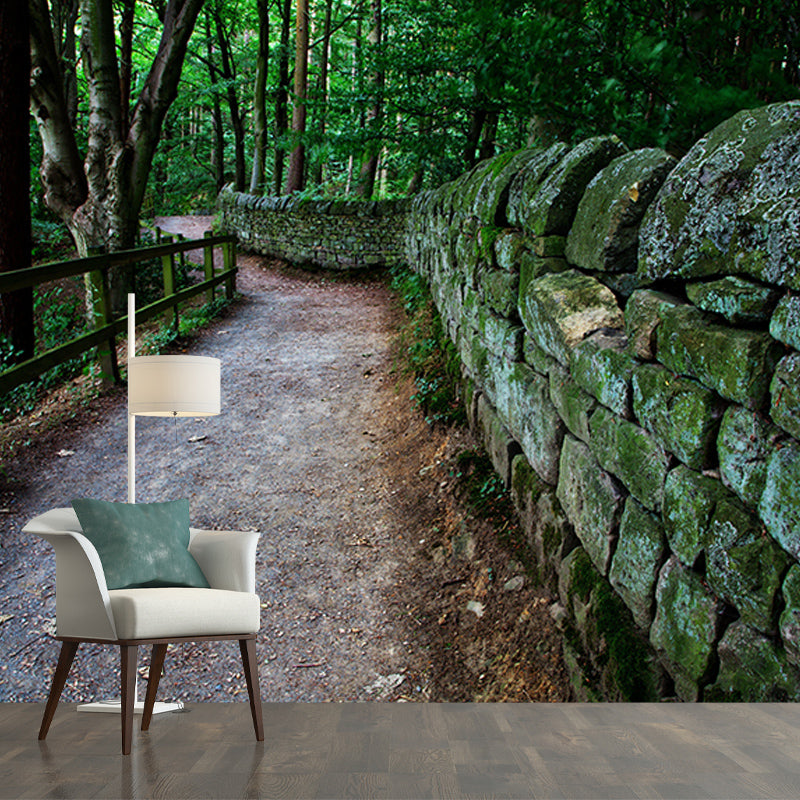 Outdoor Path Environmental Wall Mural Wallpaper Sitting Room Wall Mural