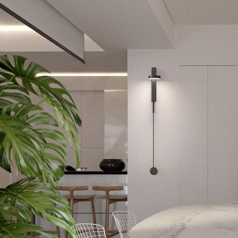 Nordic Metall Wall Light Strip Rotatable 8,5 -Zoll -Wandleuchte für Schlafzimmer