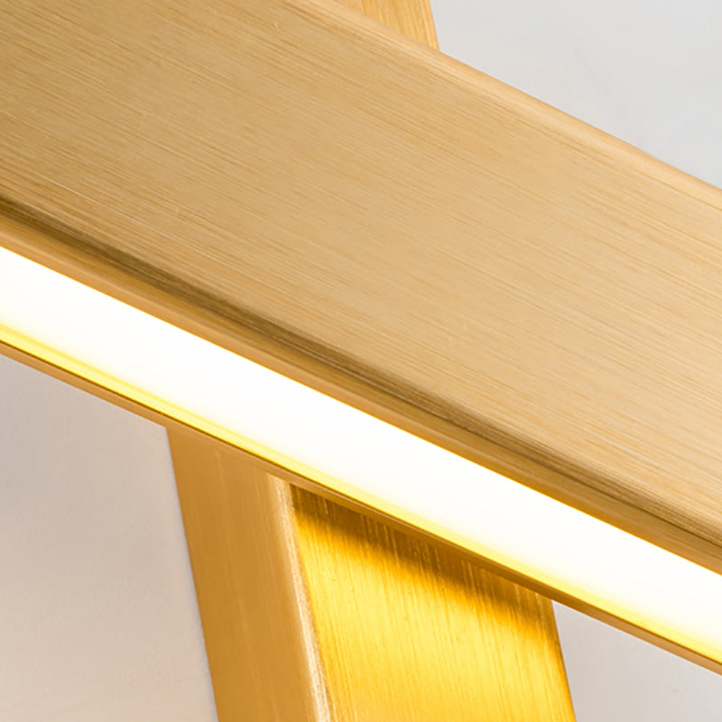 Luz de aluminio nórdica luz geométrica rotatable LED pared apliques para sala de estar