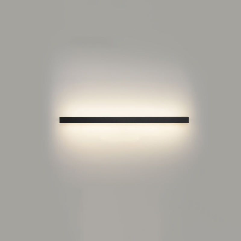 Éclairage de mur en métal linéaire