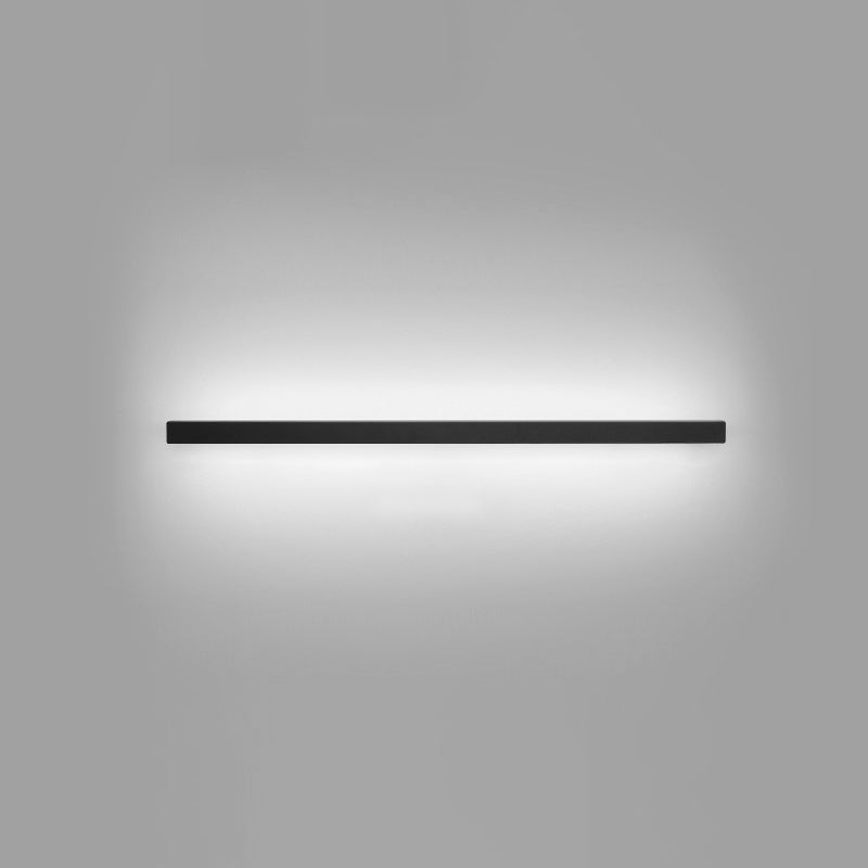 Éclairage de mur en métal linéaire