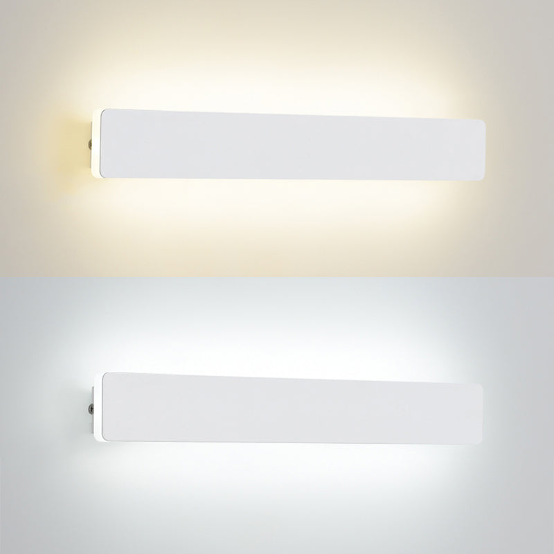 Éclairage de mur en métal linéaire