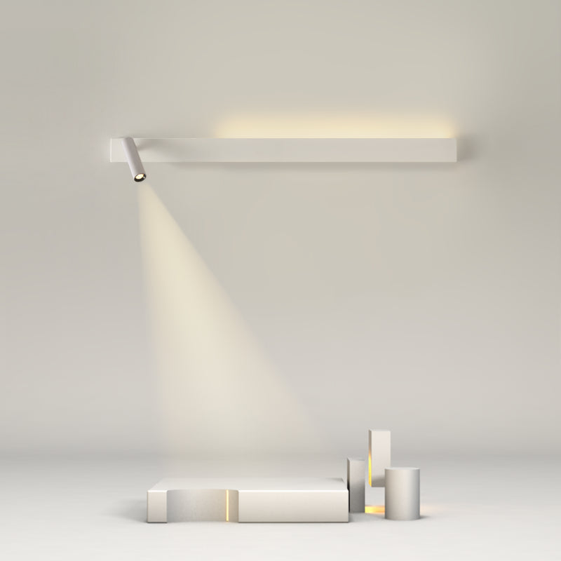 Obelle linéaire Mur Murce MODERNE MODERNE 1 LUMIÈRE LECTURE LECTURE MUR MURD